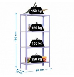 SIMONHOME CLICK MINI 4/300 VIOLETA/BLANCO