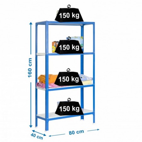 SIMONHOME CLICK MINI 4/400 AZUL/BLANCO