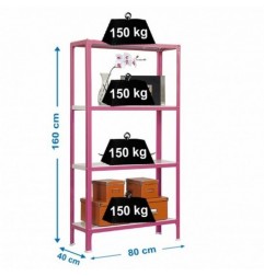 SIMONHOME CLICK MINI 4/400 ROSA/BLANCO