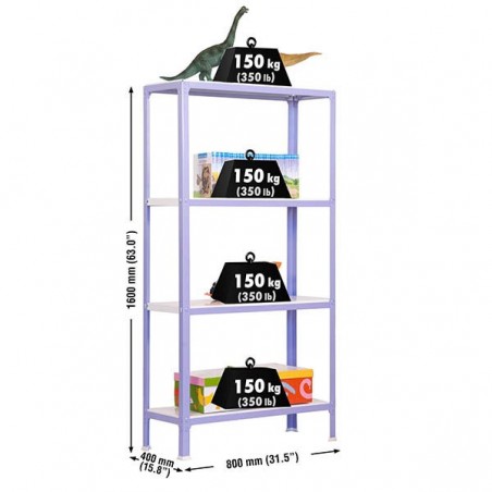 SIMONHOME CLICK MINI 4/400 VIOLETA/BLANCO