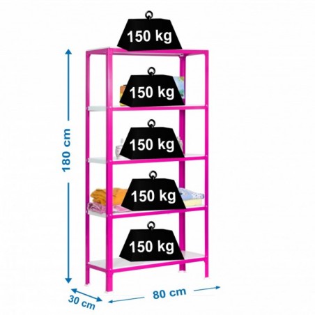SIMONHOME CLICK MINI 5/300 ROSA/BLANCO