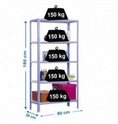 SIMONHOME CLICK MINI 5/300 VIOLETA/BLANCO