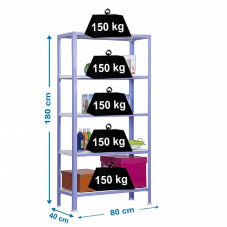 SIMONHOME CLICK MINI 5/400 VIOLETA/BLANCO