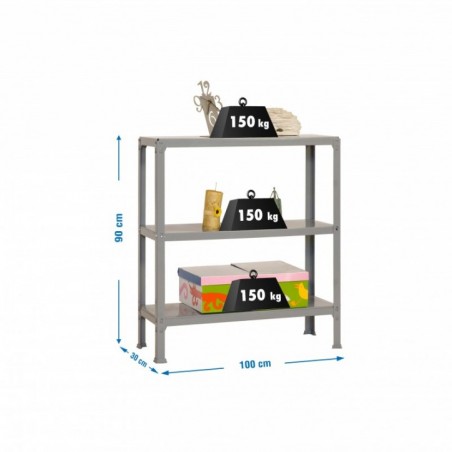 SIMONHOME CLICK PLUS 3/300 GRIS