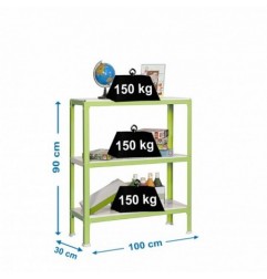 SIMONHOME CLICK PLUS 3/300 VERDE/BLANCO