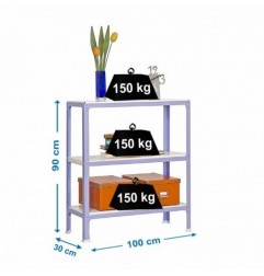 SIMONHOME CLICK PLUS 3/300 VIOLETA/BLANCO