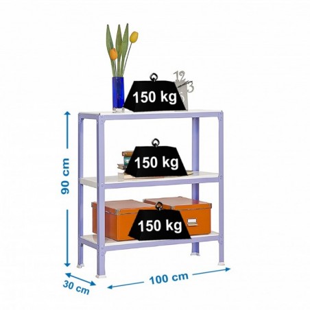 SIMONHOME CLICK PLUS 3/300 VIOLETA/BLANCO