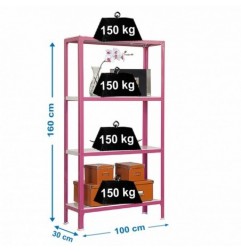 SIMONHOME CLICK PLUS 4/300 ROSA/BLANCO