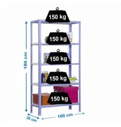 SIMONHOME CLICK PLUS 5/300 VIOLETA/BLANCO