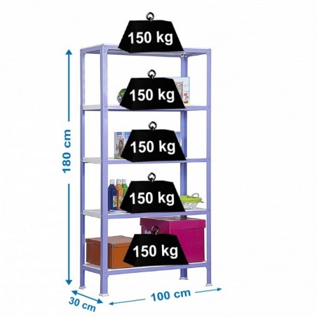 SIMONHOME CLICK PLUS 5/300 VIOLETA/BLANCO