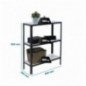 SIMONHOME CLICK WOOD MINI 3/300 ANTRACI/BLANCO