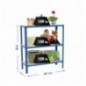 SIMONHOME CLICK WOOD MINI 3/300 AZUL/BLANCO