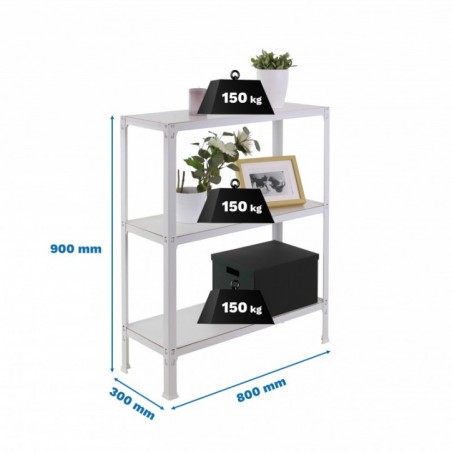 SIMONHOME CLICK WOOD MINI 3/300 BLANCO/BLANCO