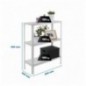 SIMONHOME CLICK WOOD MINI 3/300 BLANCO/BLANCO