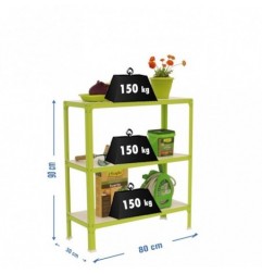 SIMONHOME CLICK WOOD MINI 3/300 VERDE/BLANCO