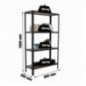 SIMONHOME CLICK WOOD MINI 4/300 ANTRACITA/OSB