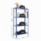 SIMONHOME CLICK WOOD MINI 4/300 AZUL/BLANCO