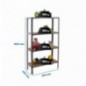 SIMONHOME CLICK WOOD MINI 4/300 GRIS/OSB