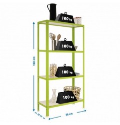 SIMONHOME CLICK WOOD MINI 4/300 VERDE/BLANCO