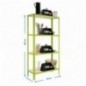 SIMONHOME CLICK WOOD MINI 4/300 VERDE/BLANCO