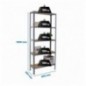 SIMONHOME CLICK WOOD MINI 5/300 GRIS/OSB
