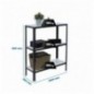 SIMONHOME CLICK WOOD PLUS 3/300 ANTRACI/BLANCO