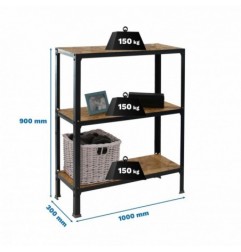 SIMONHOME CLICK WOOD PLUS 3/300 ANTRACITA/OSB