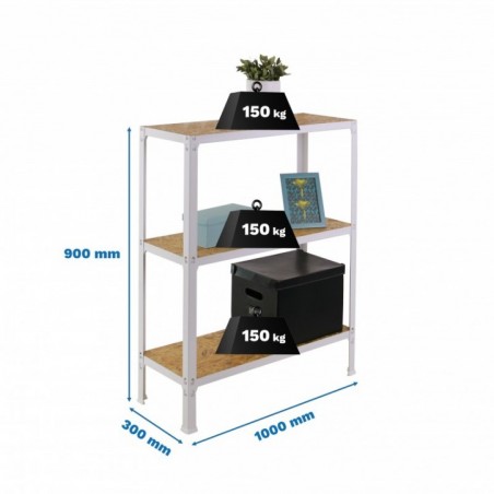 SIMONHOME CLICK WOOD PLUS 3/300 BLANCO/OSB