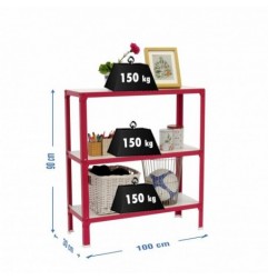 SIMONHOME CLICK WOOD PLUS 3/300 ROSA/BLANCO
