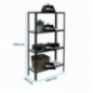 SIMONHOME CLICK WOOD PLUS 4/300 ANTRACI/BLANCO