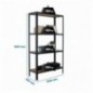 SIMONHOME CLICK WOOD PLUS 4/300 ANTRACITA/OSB
