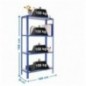 SIMONHOME CLICK WOOD PLUS 4/300 AZUL/BLANCO