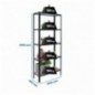 SIMONHOME CLICK WOOD PLUS 5/300 ANTRACI/BLANCO