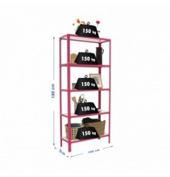 SIMONHOME CLICK WOOD PLUS 5/300 ROSA/BLANCO