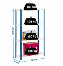 SIMONHOME CLASSIC MINI 4/300 AZUL/BLANCO