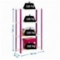 SIMONHOME CLASSIC MINI 4/300 ROSA/BLANCO
