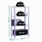 SIMONHOME CLASSIC MINI 4/300 VIOLETA/BLANCO