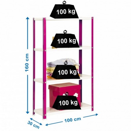 SIMONHOME CLASSIC PLUS 4/300 ROSA/BLANCO