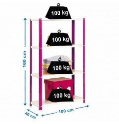 SIMONHOME CLASSIC PLUS 4/400 ROSA/BLANCO
