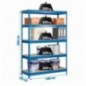 BRICOFORTE 1004-5 CHIPBOARD AZUL/MADERA