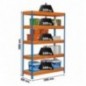 BRICOFORTE 1006-5 CHIPBOARD AZUL/NARANJA/MADER