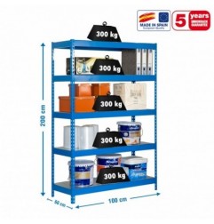 BRICOFORTE 1006-5 METAL AZUL/GALVA