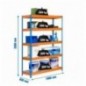 BRICOFORTE 1006-5 METAL AZUL/NARANJA/GALVA