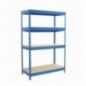 BRICOFORTE 1204-4 CHIPBOARD AZUL/MADERA