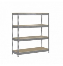 BRICOFORTE 1204-4 CHIPBOARD GALVA/MADERA