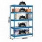 BRICOFORTE 1204-5 CHIPBOARD AZUL/MADERA