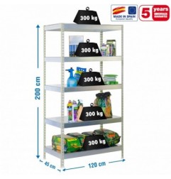 BRICOFORTE 1204-5 METAL GALVA/GALVA