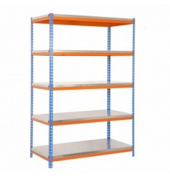BRICOFORTE 1206-5 METAL AZUL/NARANJA/GALVA