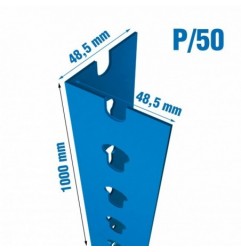 PERFIL STALLER P/50 1000 AZUL