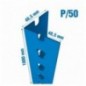 PERFIL STALLER P/50 1000 AZUL